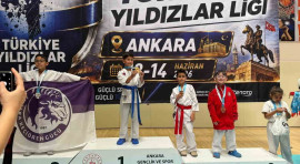 Sivaslı karateciler Ankara'dan madalyalarla döndü