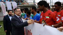 Trabzon'da 2. Uluslararası Futbol Turnuvası Başladı