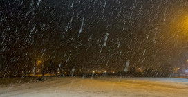 Ardahan'da Kar Yağışı Etkili Oluyor