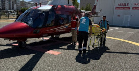 Erzurum'da Acil Durum: Ambulans Helikopter Kalp Krizi Geçiren Hastayı Kurtardı