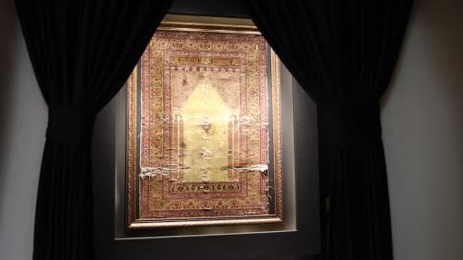 300 yıllık ipek halı Kapadokya'da sergileniyor