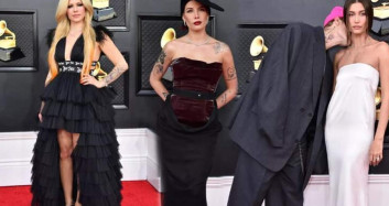 64'üncü Grammy Ödülleri kırmızı halı fotoğrafları