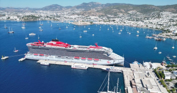 Bodrum'a 2.521 Yolcu Taşıyan 'Resilient Lady' Kruvaziyeri Ziyaret Gerçekleştirdi