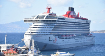 Bodrum'a Gelen Resilient Lady Kruvaziyeri ile 2.612 Yolcu