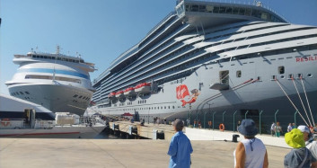 Bodrum'a İki Kruvaziyerle Gelen 3 Bin 308 Turist