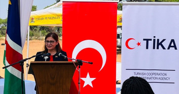 TİKA'nın Namibya'daki Kuraklıkla Mücadele Projesi
