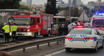 15 Temmuz Şehitler Koprüsü’nde zincirleme kaza: Çok sayıda yaralı var