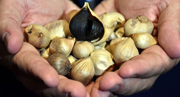 25 liralık Taşköprü sarımsağını siyaha çevirerek 2 bin avroya satıyor!