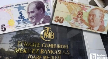 5 ve 50 TL'lik banknotlar bugün tedavüle çıkıyor