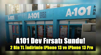A101’den inanılmaz fırsat! iPhone 13 indirimli fiyatlarıyla satışa sunuldu! A101 iPhone 13 fiyat listesi…