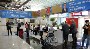 Açılışını Başkan Erdoğan yapmıştı: Tokat havalimanına yoğun ilgi