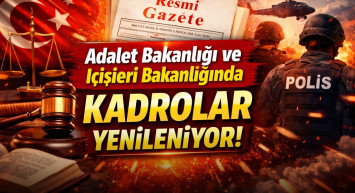 Adalet ve İçişleri Bakan Yardımcılıklarına yeni atamalar
