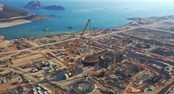 Akkuyu Nükleer Güç Santrali'nde Sona Yaklaşıldı! Buhar Jeneratörleri İnşaat Sahasına Ulaştırıldı