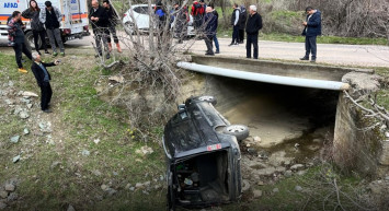 Amasya'da feci kaza: 3 kişi yaralandı