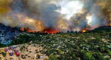 Antalya Aksu'da Orman Yangını: Havadan ve Karadan Müdahale Sürüyor
