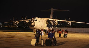 Arakanlı Müslümanlar için Sahra Hastanesi Taşıyan Uçak Ankara'dan Yola Çıktı