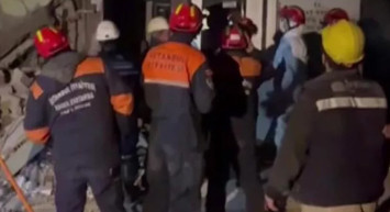 Arama kurtarma çalışması sırasında kısa süreli panik