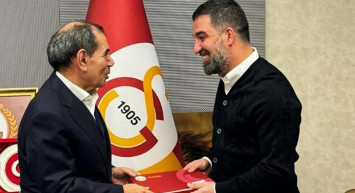 Arda Turan Galatasaray üyesi oldu: Dursun Özbek'ten mazbatasını aldı