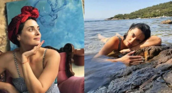 Aslıhan Gürbüz'ün tatilden paylaştığı pozlar takipçilerini büyüledi!