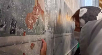 Ayasofya'daki görüntülerin sır perdesi aralandı: Görüntülerdeki kadınlar Hristiyan turist çıktı!