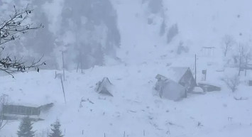 Ayder Yaylası’nda korku dolu anlar