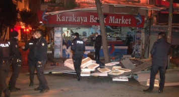 Bağcılar’da Balıkçı Dükkanında Şiddetli Patlama