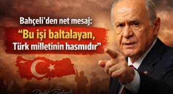 Bahçeli’den net mesaj: “Bu işi baltalayan, Türk milletinin hasmıdır”