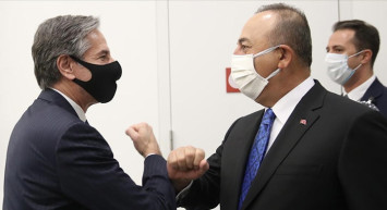 Bakan Çavuşoğlu ile ABD Dışişleri Bakanı Blinken'den Görüşme