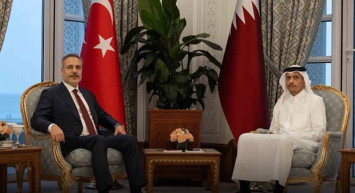 Bakan Fidan Katarlı Başbakan Yardımcısı İle Bir Araya Geldi