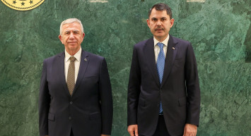 Bakan Kurum Mansur Yavaş'ı Kabul Etti!