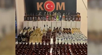 Bakan Yerlikaya açıkladı: Binlerce şişe sahte alkol ele geçirildi