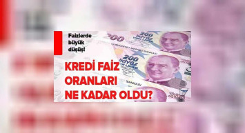 Banka kredi faiz oranların büyük düşüş yaşandı! Kredi çekeceklerin dikkatine bu fırsatı kaçırmayın! Bankaların güncel faiz oranları Nisan 2022
