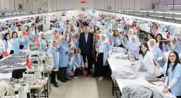Başkan Erdoğan Denizli’de kadın işçilerle bir araya geldi: Cumhuriyet tarihinin rekoru