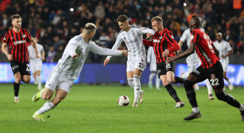 Beşiktaş'a Gaziantep'ten soğuk duş: Deplasmanda mağlup oldu