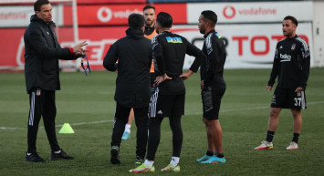 Beşiktaş'ta Göztepe maçı hazırlıkları devam ediyor