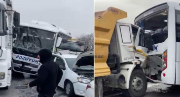 Bilecik’te zincirleme kaza: Çok sayıda yaralı var