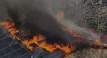Bingöl'de bir termalin çatısı yandı: Yangın kontrol altına alındı