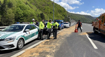 Bolu Dağı Tüneli'nde zincirleme trafik kazası! Tünel ulaşıma kapatıldı