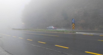 Bolu Dağı’nda ulaşıma sis engeli: Görüşme mesafesi düştü