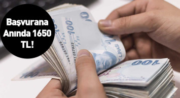 Bu bankadan maaş çekmek yeterli, geri ödemesi yok! SGK-SSK ve Bağkur'lu emekliye 1650 TL anında ödeme