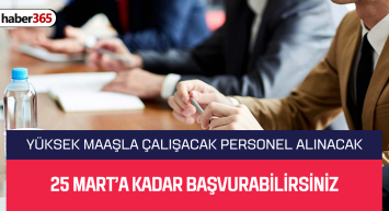 Bu koşulları sağlayan paraya para demeyecek! Yüksek maaşla personel alınacak