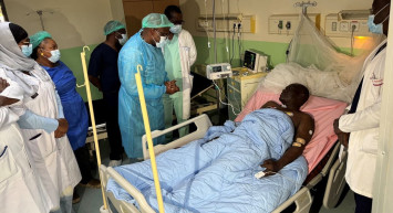 Burkina Faso Sağlık Bakanı Kargougou'dan Türk Hekimlere Ziyaret