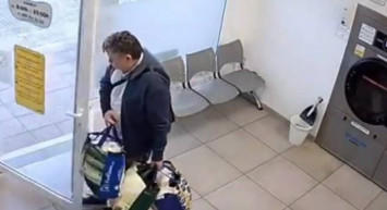 Çamaşır makinesi bomba gibi patladı: Bir kişi son anda kurtuldu