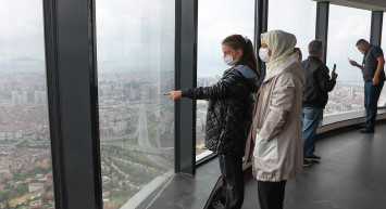 Çamlıca Kulesi'ne Ziyaret Akını Devam Ediyor! Haziran Ayında 39 Bin 174 Kişi Tarafında Ziyaret Edildi