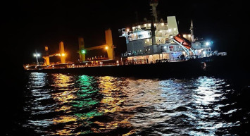 Çanakkale Boğazı'nda Gemi Kazası