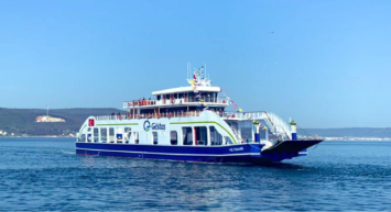 Çanakkale'de bazı feribot seferleri iptal edildi