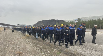 Çayırhan’daki maden işçilerinden Ankara’ya yürüme kararı