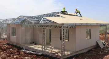 Çelik köy evleri yapımı tamamlandı: 6 Şubat’ta depremzedelere teslim edilecek