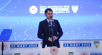 Çevre Şehircilik ve İklim Değişikliği Bakanı Murat Kurum, Dünya Meteoroloji Günü etkinliğine katıldı