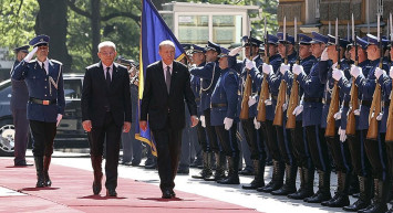 Cumhurbaşkanı Erdoğan, Bosna Hersek'te resmi törenle karşılandı!